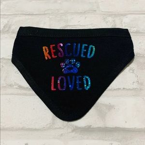 Holographic pet bandana